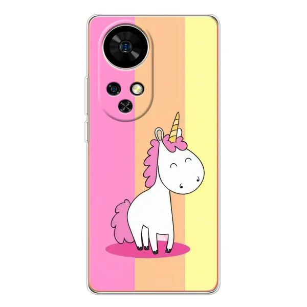 Чехол с рисунком «Радужный Единорог» для Ulefone Note 17 Pro