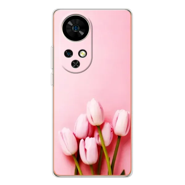 Чехол с рисунком «Розовые тюльпаны» для Ulefone Note 17 Pro Чехол с рисунком «Розовые тюльпаны» для Ulefone Note 17 Pro