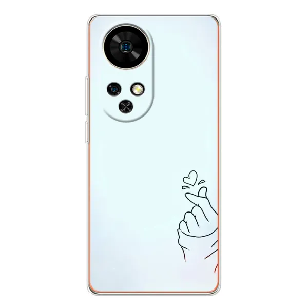 Чехол с рисунком «Сердце на голубом» для Ulefone Note 17 Pro Чехол с рисунком «Сердце на голубом» для Ulefone Note 17 Pro