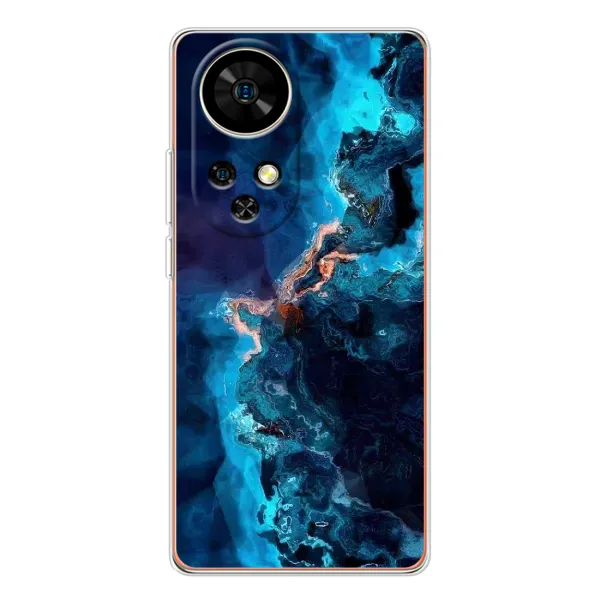 Чехол с рисунком «Синий мрамор» для Ulefone Note 17 Pro Чехол с рисунком «Синий мрамор» для Ulefone Note 17 Pro