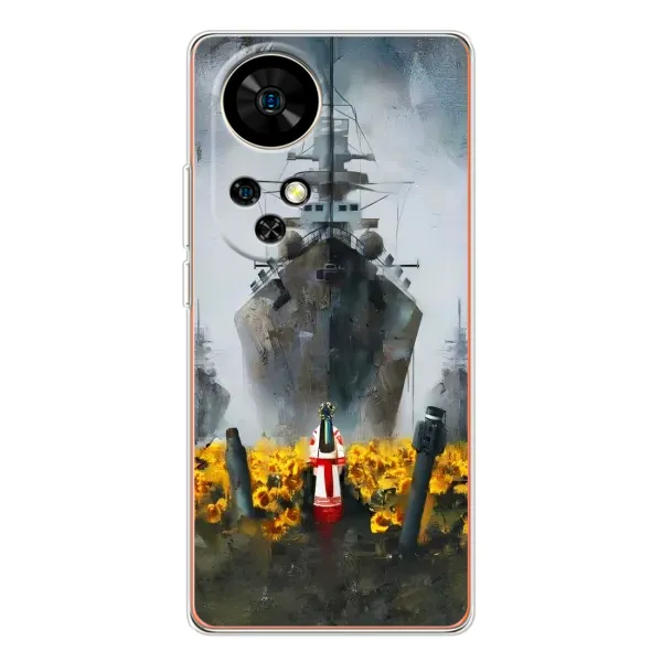 Чехол с рисунком «Смелость» для Ulefone Note 17 Pro Чехол с рисунком «Смелость» для Ulefone Note 17 Pro