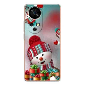 Чехлы на Новый Год Ulefone Note 17 Pro (Снеговик в шапке)