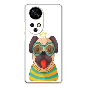 Бампер для Ulefone Note 17 Pro с картинкой "Песики" (Собака Король)