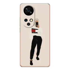 Силиконовый Чехол на Ulefone Note 17 Pro с картинкой Стильных Девушек (Стильная)