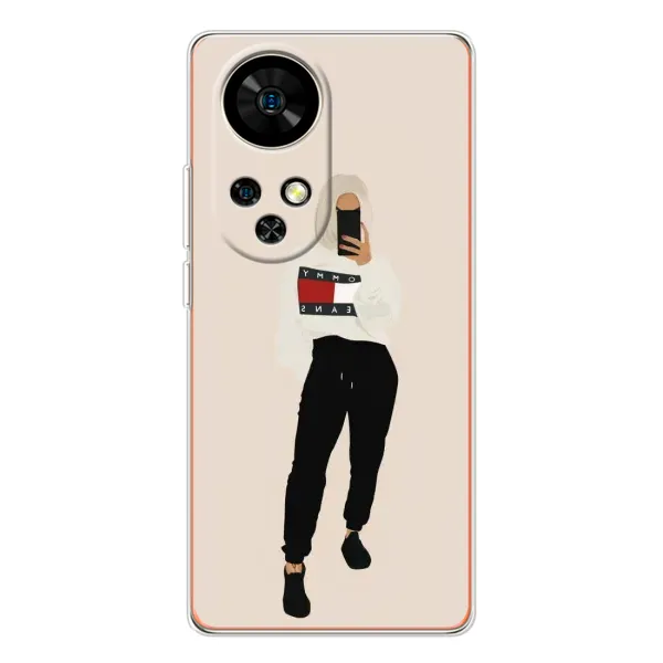 Чохол з малюнком «Стильна» для Ulefone Note 17 Pro
