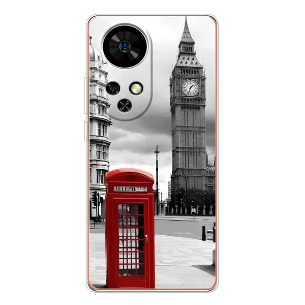 Чехол с рисунком «TELEPHONE» для Ulefone Note 17 Pro Чехол с рисунком «TELEPHONE» для Ulefone Note 17 Pro