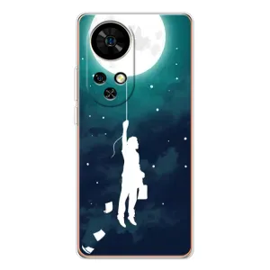 Чохол (ТПУ) з планетами на Ulefone Note 17 Pro (To The moon)