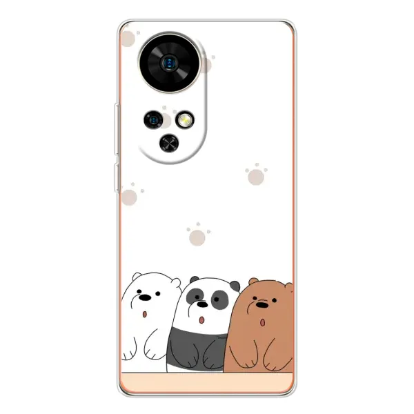Чехол с рисунком «Удивленные медвеженки» для Ulefone Note 17 Pro Чехол с рисунком «Удивленные медвеженки» для Ulefone Note 17 Pro