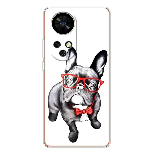 Чехол с рисунком «В очках» для Ulefone Note 17 Pro Чехол с рисунком «В очках» для Ulefone Note 17 Pro