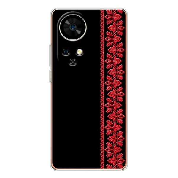 Чехол с рисунком «Вышиванка на черном» для Ulefone Note 17 Pro Чехол с рисунком «Вышиванка на черном» для Ulefone Note 17 Pro