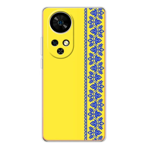 Чехол с рисунком «Вышиванка на желтом» для Ulefone Note 17 Pro Чехол с рисунком «Вышиванка на желтом» для Ulefone Note 17 Pro