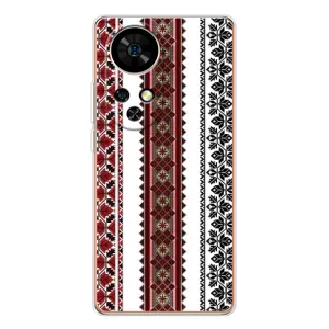 Силиконовый Чехол на Ulefone Note 17 Pro с картинкой Вышиванки (Вышиваночки)