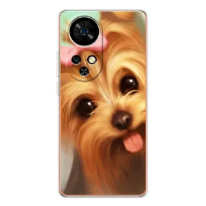 Чехол (ТПУ) Милые собачки для Ulefone Note 17 Pro (Йоршенский терьер)