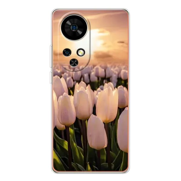 Чехол с рисунком «Закат с цветами» для Ulefone Note 17 Pro Чехол с рисунком «Закат с цветами» для Ulefone Note 17 Pro