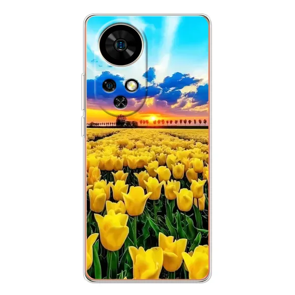 Чехол с рисунком «Желтые тюльпаны» для Ulefone Note 17 Pro Чехол с рисунком «Желтые тюльпаны» для Ulefone Note 17 Pro