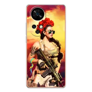 ЗСУ Чехлы (TPU) для Ulefone Note 17 Pro (Женщина солдат)