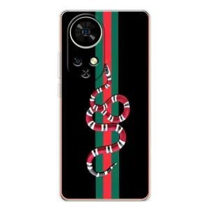 Чехлы Бренд GUCCI для Ulefone Note 17 Pro (Змей Гуччи)