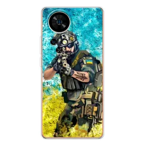ЗСУ Чехлы (TPU) для Ulefone Note 17 Pro (ЗСУ Воин)