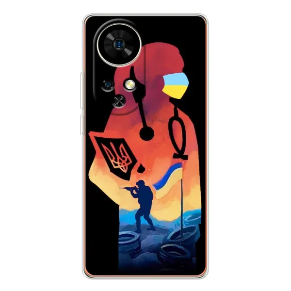 Чехол с рисунком «ЗСУ Врач» для Ulefone Note 17 Pro Чехол с рисунком «ЗСУ Врач» для Ulefone Note 17 Pro