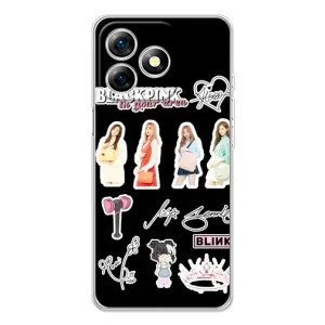 Чехлы с картинкой для Ulefone Note 18 Pro (Арт блэкпинг)