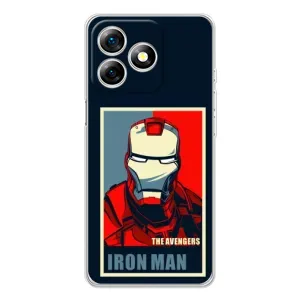 Чохол Супергерой Залізна Людина на Ulefone Note 18 Pro (Art Iron man)