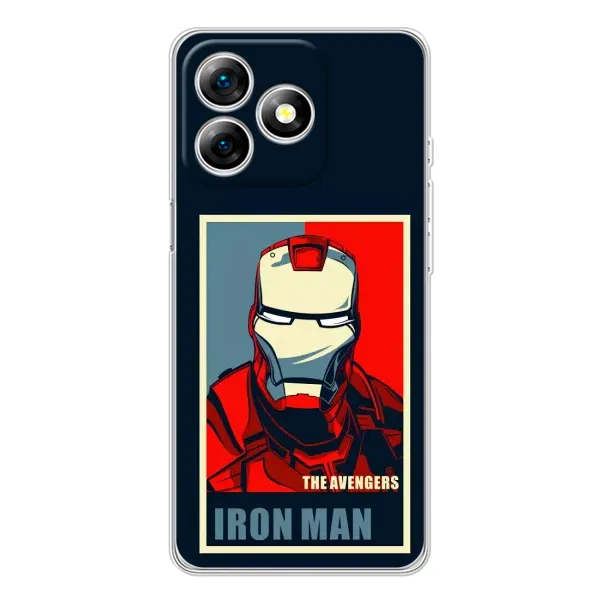 Чехол с рисунком «Art Iron man» для Ulefone Note 18 Pro Чехол с рисунком «Art Iron man» для Ulefone Note 18 Pro