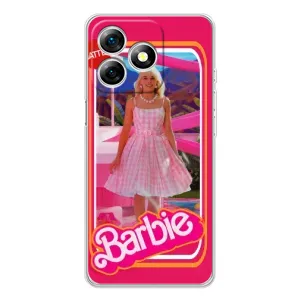 Силіконовый Чохол Барбі фільм на Ulefone Note 18 Pro (Барбі Марго)