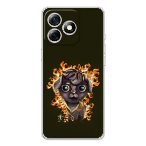 Чехлы на военную тематику для Ulefone Note 18 Pro (Бавовна мем)