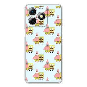 Чехлы с Патриком на Ulefone Note 18 Pro (Боб и Патрик)