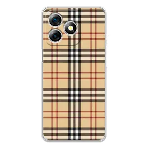 Чохол з Брендами одягу на Ноте 18 Про (Burberry стиль)