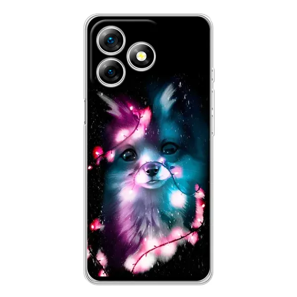 Чехол с рисунком «Черная Лиса» для Ulefone Note 18 Pro Чехол с рисунком «Черная Лиса» для Ulefone Note 18 Pro