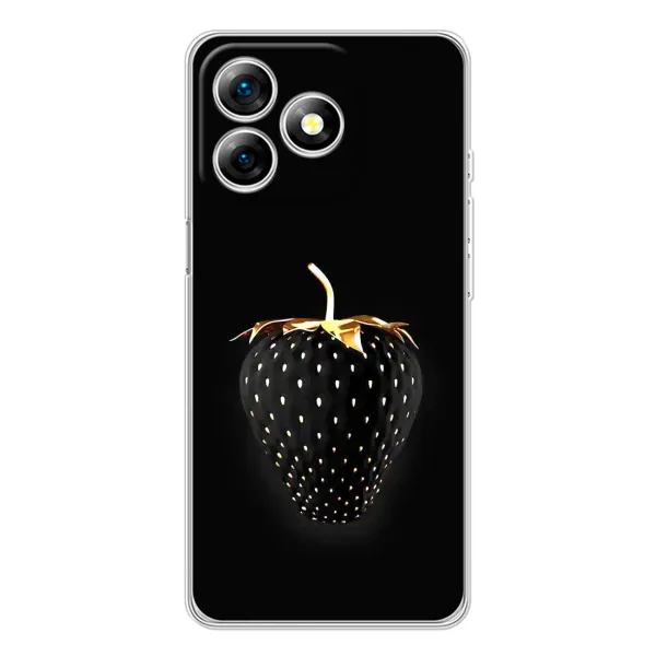 Чехол с рисунком «Чёрная клубника» для Ulefone Note 18 Pro Чехол с рисунком «Чёрная клубника» для Ulefone Note 18 Pro