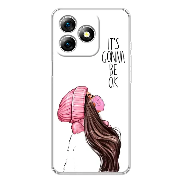 Чохол з малюнком «Дівчина в масці» для Ulefone Note 18 Pro