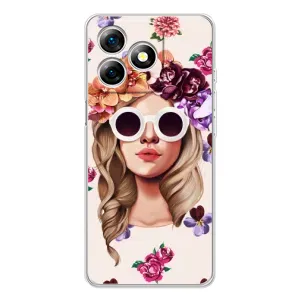Чохол з картинкою Модні Дівчата Ulefone Note 18 Pro (Дівчина в окулярах)