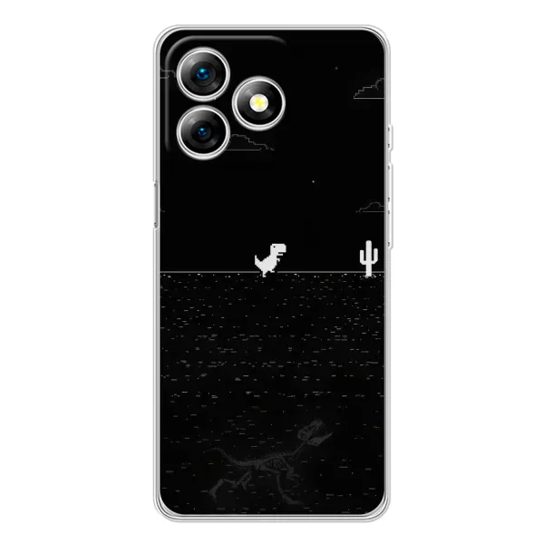 Чехол с рисунком «Динозаврик» для Ulefone Note 18 Pro