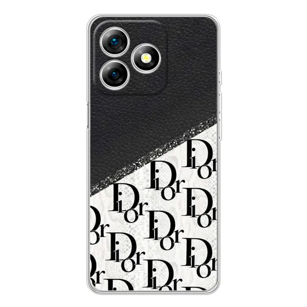 Чехол с рисунком «Диор» для Ulefone Note 18 Pro