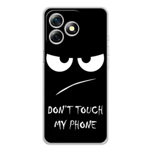 Чехол с прикольным текстом на Ulefone Note 18 Pro (Dont)