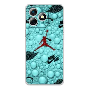Силіконовый Чохол Nike Air Jordan на Ноте 18 Про (Джордан Найк)