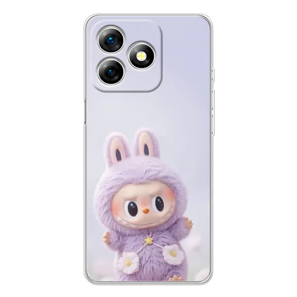 Чехол с рисунком «Фиолетовый Лабубу» для Ulefone Note 18 Pro Чехол с рисунком «Фиолетовый Лабубу» для Ulefone Note 18 Pro