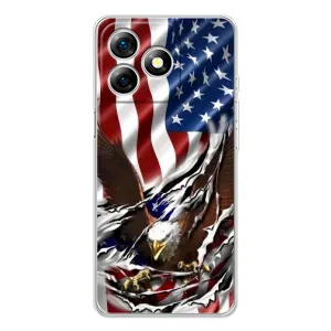 Чохол з малюнком «Прапор USA» для Ulefone Note 18 Pro