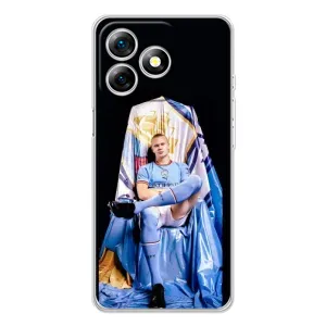 Чехлы с принтом для Ulefone Note 18 Pro Футболист (футболист Холанн)