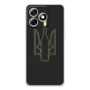 Чехол с картинкой (Патриотический ГЕРБ) на Ulefone Note 18 Pro (Герб - Молотова)