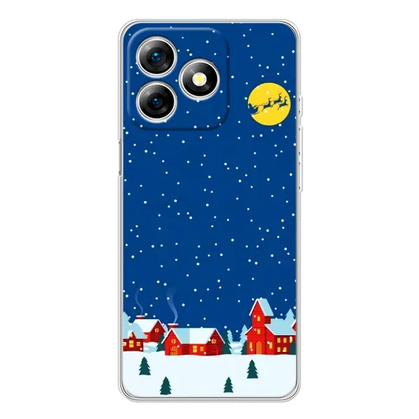 Чехол с рисунком «Город в снегу» для Ulefone Note 18 Pro Чехол с рисунком «Город в снегу» для Ulefone Note 18 Pro