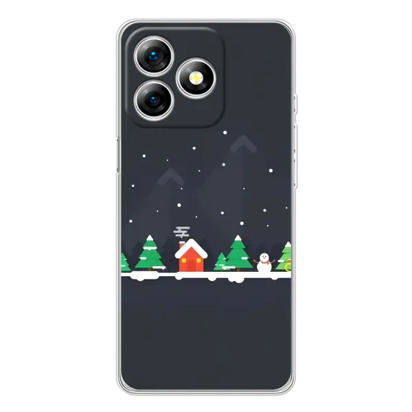 Чехол с рисунком «Город зимний» для Ulefone Note 18 Pro Чехол с рисунком «Город зимний» для Ulefone Note 18 Pro