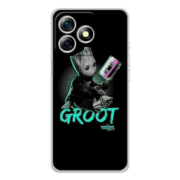 Чехол с рисунком «Groot» для Ulefone Note 18 Pro Чехол с рисунком «Groot» для Ulefone Note 18 Pro