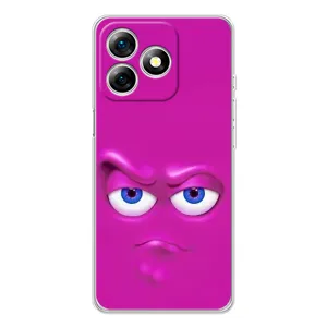 Чохли (ТПУ) (смішні стікери) для Ulefone Note 18 Pro (Хитра мордочка)