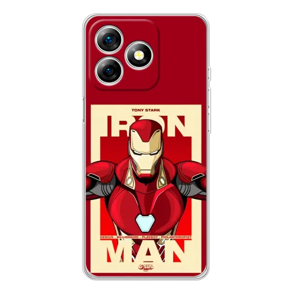 Чехол с рисунком «Iron man» для Ulefone Note 18 Pro Чехол с рисунком «Iron man» для Ulefone Note 18 Pro