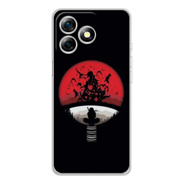 Чехол с рисунком «Итачи на черном» для Ulefone Note 18 Pro Чехол с рисунком «Итачи на черном» для Ulefone Note 18 Pro