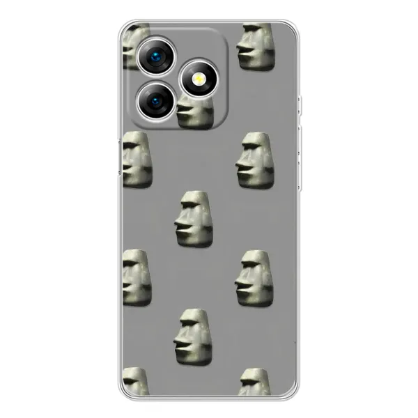 Чехол с рисунком «Каменное лицо» для Ulefone Note 18 Pro Чехол с рисунком «Каменное лицо» для Ulefone Note 18 Pro