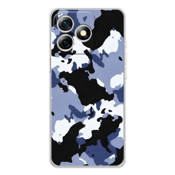 Чехол с рисунком «Камуфляжный Серый» для Ulefone Note 18 Pro Чехол с рисунком «Камуфляжный Серый» для Ulefone Note 18 Pro